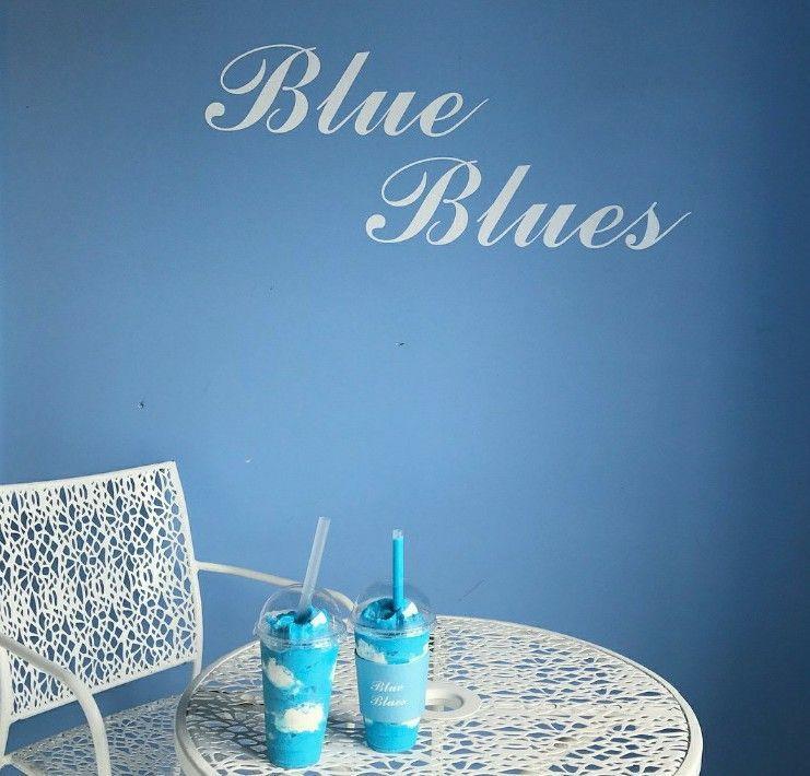 韓国旅行,韓国,カフェ,ブルーブルース,レインボーケーキ,カフェ巡り,カフェツアー,おしゃれ,可愛い,インスタ映え